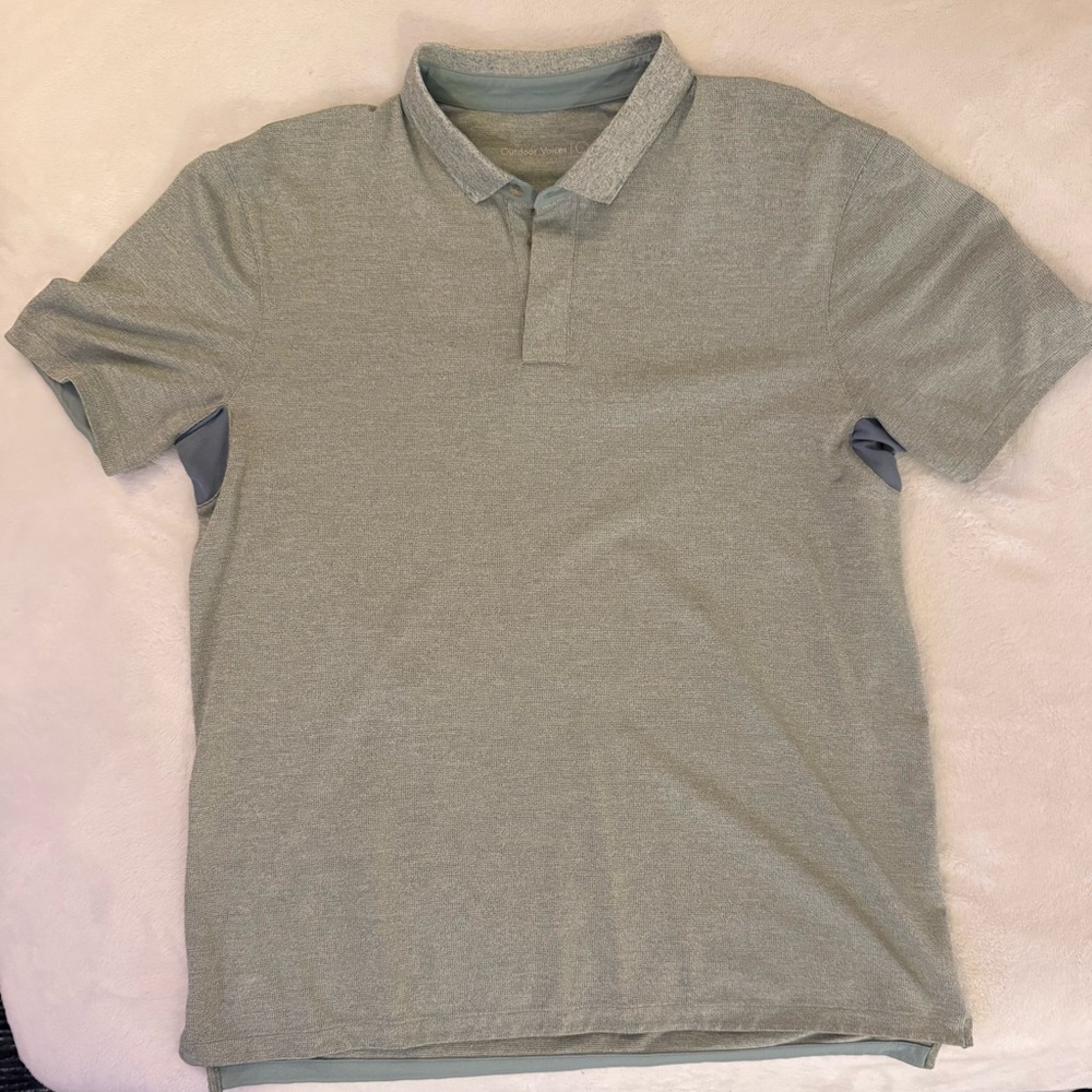Outdoor Voices Men’s Green Polo